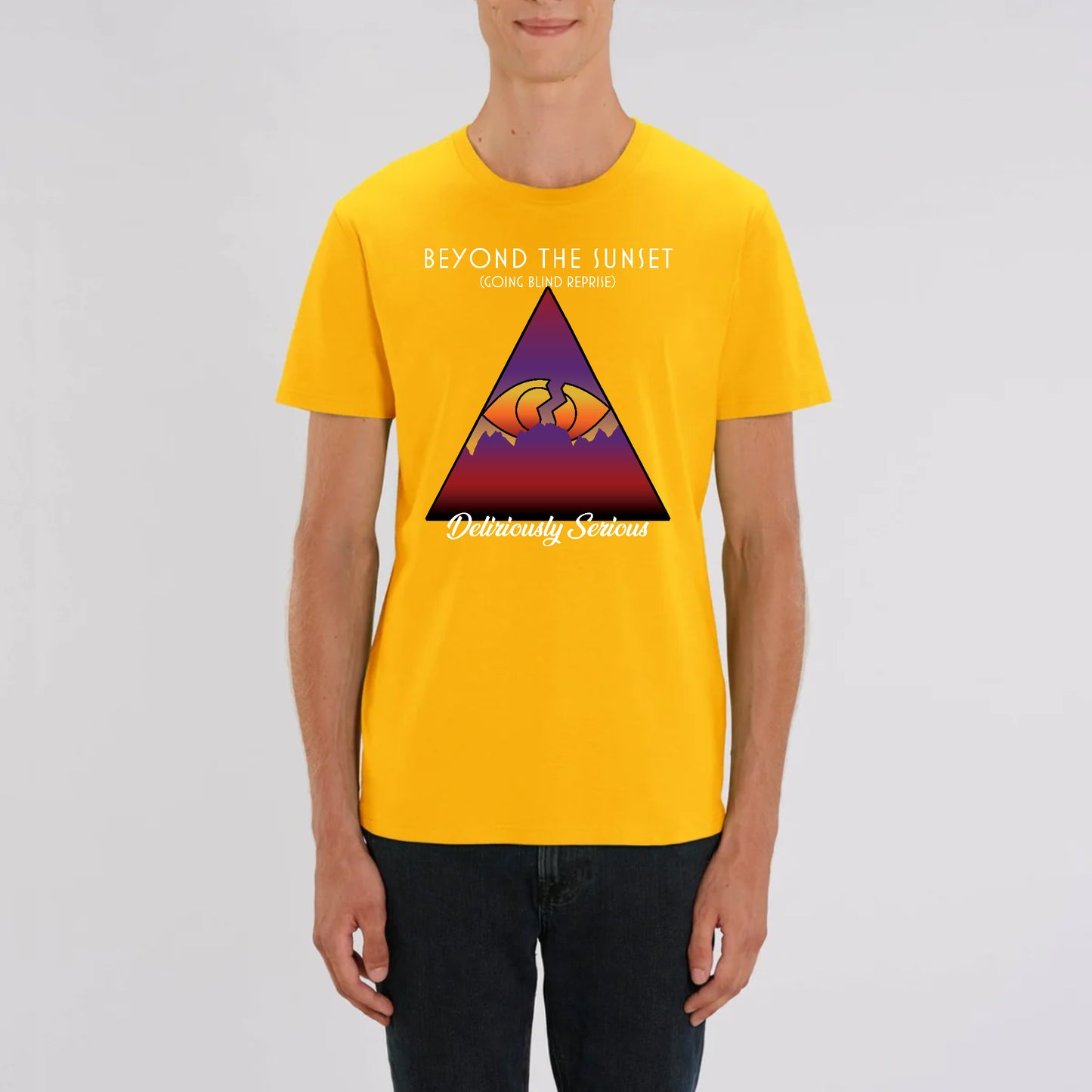 Deliriously Serious "Beyond The Sunset" Unisex T-Shirt