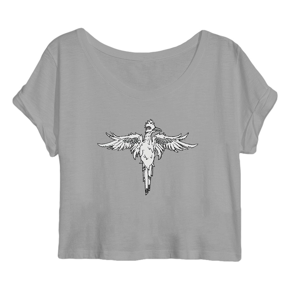 Morgan Tucker Exclusive - `NM Roadrunner` Crop Top