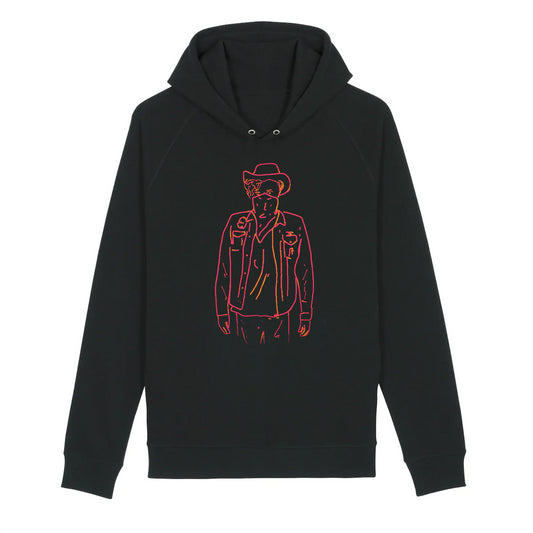 Nikki Manos "Rambler Gambler" RED Unisex Hoodie