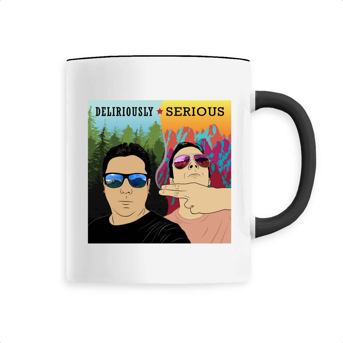 Deliriously Serious "Deliriously Serious" Ceramic Mug