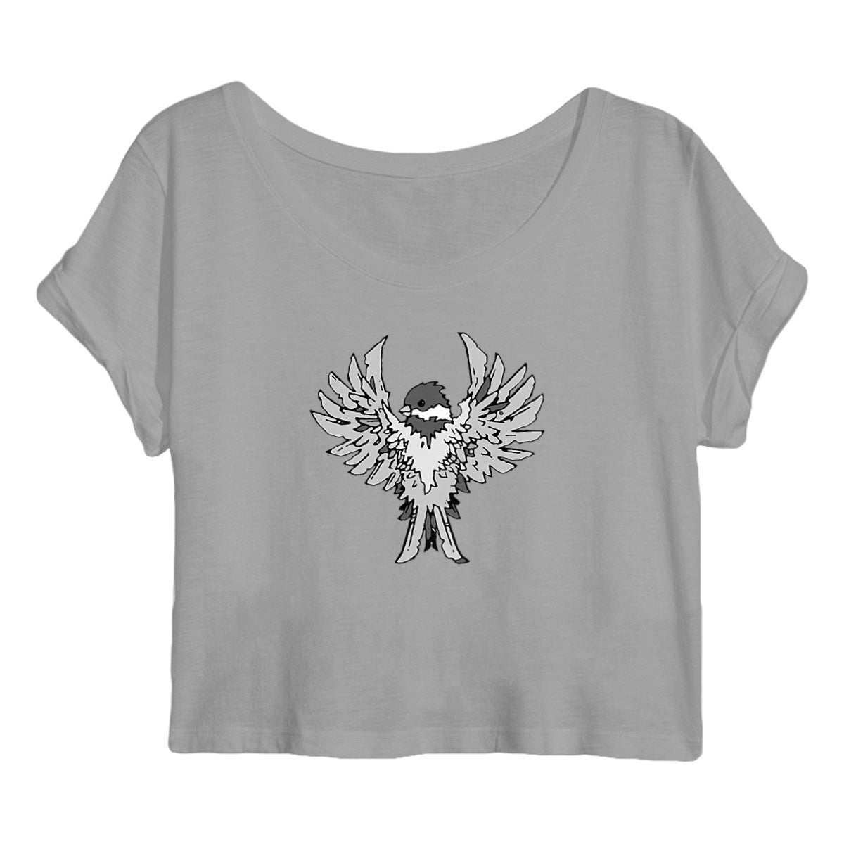 Morgan Tucker Exclusive - `ME Chickadee` Crop Top