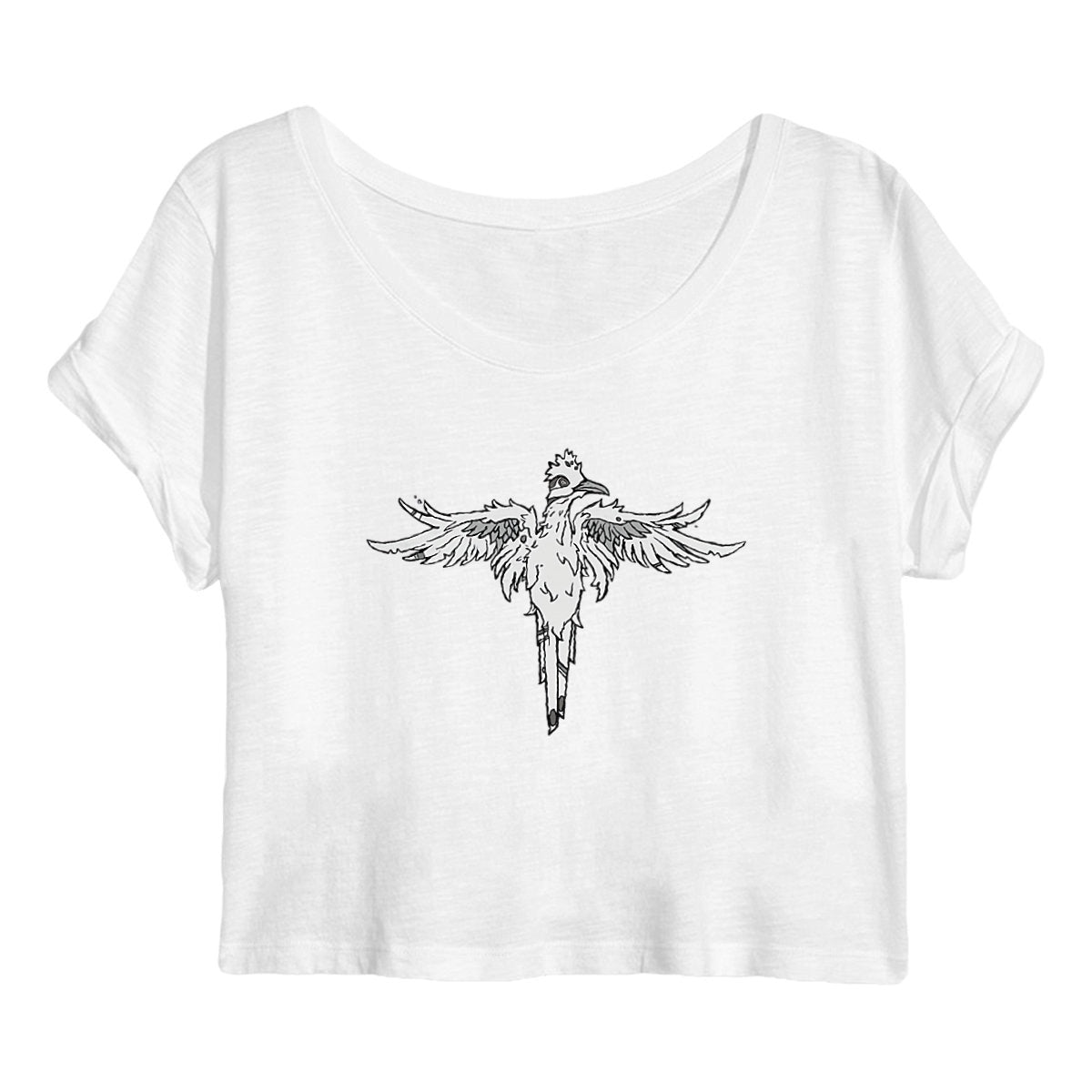 Morgan Tucker Exclusive - `NM Roadrunner` Crop Top