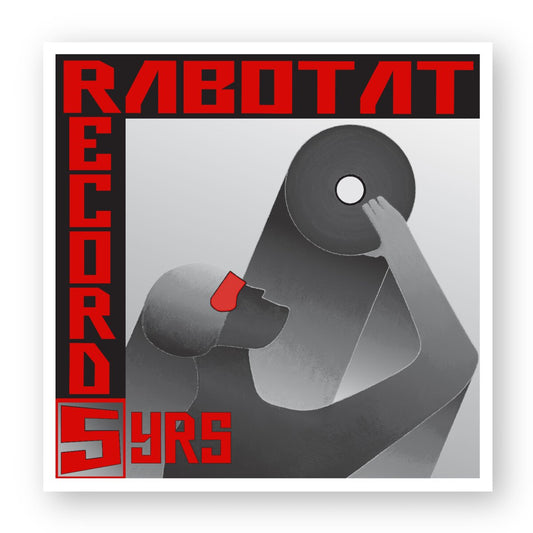 Rabotat Records - "Five Year Anniversary: Scott Van Orden" Sticker